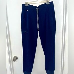 Figs high-waist scrub joggers with cargo side zip pocket